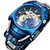 Invicta Men's 42585 Artist Automatic 3 Hand Black, Red, Blue Dial Watch