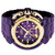 Invicta Men's 40114 Coalition Forces Quartz Chronograph Purple, Gold Dial Watch