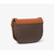Michael Kors Reed Small Logo and Leather Crossbody Bag (Brown) 35F3G6RC1B-847