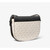 Michael Kors Reed Small Logo and Leather Crossbody Bag (Vanilla/Black) 35F3G6RC1B-vanilla/blk