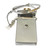 Michael Kors Carmen Small Logo Smartphone Crossbody Bag (Silver) 35H3SNMC5M-silvr