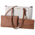 Michael Kors Charlotte Large Leather 3-in-1 Tote Crossbody Handbag Vanilla MK 35F3GCFT9T-149