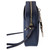 Michael Kors Jet Set Large East West Zip Chain Crossbody Bag Navy Leather 35S1GTTC7L-406