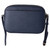 Michael Kors Jet Set Large East West Zip Chain Crossbody Bag Navy Leather 35S1GTTC7L-406