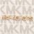 Michael Kors Mercer Extra-Small Pebbled Leather Crossbody Bag Camel Multi 35T1GM9C0I-222