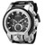 Invicta Men's 37222 Bolt Quartz, Quartz Multifunction Silver, Black Dial Watch