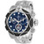 Invicta Men's 26651 Reserve Quartz Chronograph Silver, Blue Dial Watch