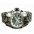 Invicta Men's 31554 Bolt Quartz Multifunction Silver, Gunmetal Dial Watch