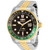 Invicta Men's 35151 Pro Diver Automatic 3 Hand Black, Gold Dial Watch