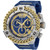 Invicta Men's 35581 Bolt Quartz Chronograph Gold, Blue Dial Watch