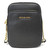 Michael Kors Womens Jet Set Travel Medium Leather Crossbody Bag, Solid Black/Gold 35H3GTVC2L-001