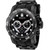 Invicta Men's 37231 Pro Diver Quartz Chronograph Black, Red Dial Watch