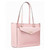 MICHAEL Michael Kors Maisie Large Pebbled Leather 3-IN-1 Tote Bag (Powder Blush) 35T1G5MT7T-424