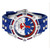 Invicta Men's 43279 MLB Philadelphia Phillies Quartz Red, Silver, Blue Dial Watch