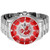 Invicta Men's 43457 MLB Boston Red Sox Quartz Red, Silver, White Dial Watch