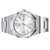 Invicta Men's 45780 Huracan Quartz 3 Hand Silver Dial Watch