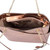 Michael Kors Jet Set Travel Large Chain Shoulder Tote Metallic Signature MK Bag (Rose Gold)35H1GTVT3Z-Rgold