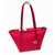 Michael Kors Pratt Ladies MK Logo Large Top Zip Tote Shoulder Bag (Electric Pink) 35R4G0T3I-Epink