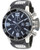 Invicta 80204 Men's Corduba Black Carbon Fiber Dial Black Rubber Strap GMT Di...