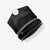 Michael Kors Carmen Medium Crocodile Embossed Convertible Shoulder Bag, Black 35H3SNML6I-001