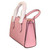 Michael Kors Sheila Small Non-Leather Vegan Satchel Carnation