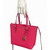 Michael Kors XS Carry All Jet Set Travel Womens Tote, Electric Pink 35T9GTVT0L-Epink