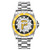 Invicta Men's 43475 MLB Quartz Multifunction Yellow, Silver, White, Black Dial Watch