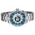 Invicta Men's 43478 MLB Seattle Mariners Quartz Green, Orange, Silver, White, Blue Dial Watch