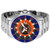 Invicta Men's 43464 MLB Houston Astros Quartz Orange, Silver, White, Blue Dial Watch