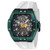 Invicta Men's 43519 JM Correa Automatic 3 Hand Transparent, Green Dial Watch