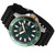 Invicta Men's 46093 Pro Diver Quartz 3 Hand Green Dial Watch