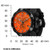 Invicta Men's 5735 Venom Quartz Chronograph Orange Dial Watch