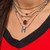 Kendra Scott Emilie Multi-Strand Necklace for Women, Fashion Jewelry, Rhodium-Plated, Platinum Drusy …