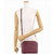 Michael Kors Jet Set Medium Crossbody Leather Handbag (OXBLOOD) 35F1GTVC6T-oxbl