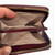 Michael Kors Jet Set Travel Signature Medium Zip Around Card Case Wallet (Oxblood) 35F4GTVD2H-oxbl