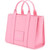 Marc Jacobs The Leather Medium Tote Bag, Petal Pink H004L01PF21-666