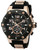 Invicta Men's 17201 Speedway Analog Japanese Quartz Black & 18k Rose Gold Ion-Plated Stainless Steel Watch