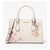Michael Kors Sheila Small Floral Embellished Satchel bag (LightCream) 35S4G6HS5I-LTCRM