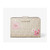 Michael Kors Jet Set Medium Floral Embellished Signature Logo Bi-fold Wallet (LightCream) 35S4GTVF8I-LTCRM