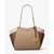 Michael Kors Jet Set Large Color-Block Signature Logo Tote Bag (CamelMulti) 35S5GTVE3B-222