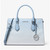 Michael Kors Sheila Medium Ombré Signature Logo Satchel (Light Sky) 35R5S6HS8B-Sky