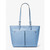 Michael Kors Jet Set Medium Pocket Tote Bag (Light Sky) 35H3STVT6B-sky