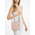 Michael Kors Jet Set Small Signature Logo Crossbody Bag (Powder Blush) 35T5GTVC5V-424