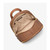 Michael Kors Rhea Medium Color-Block Signature Logo Backpack (Camel) 35S5GRAB6V-222