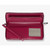Michael Kors Large Pebbled Leather Continental Wallet (DK Raspberry) 35F7STVE7L-984
