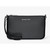 Michael Kors Jet Set Small Pebbled Leather Convertible Wristlet (Black) 35S5STVW5L-001