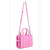 Marc Jacobs Tote Bags Female Pink Size: ONE SIZE Leather Tote Bag with Zip Pocket H009L01SP21-678