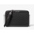 Michael Kors Jet Set Large Woven Crossbody Bag (Black) 35T5STTC3Y-001