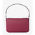 Michael Kors Jet Set Small Pebbled Leather Convertible Wristlet (Dark Raspberry) 35S5STVW5L-984