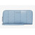 Michael Kors Jet Set Large Studded Patchwork and Signature Logo Continental Wallet (Light Sky Multi) 35T5STVE7B-Sky